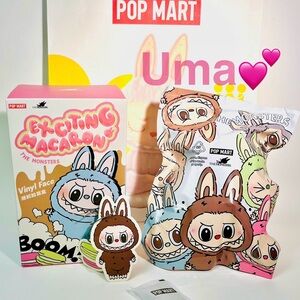 LABUBU MACARON - ID SECRET Chestnut Cocoa BLIND BOX bought@ Pop mart AUTHENTIC
